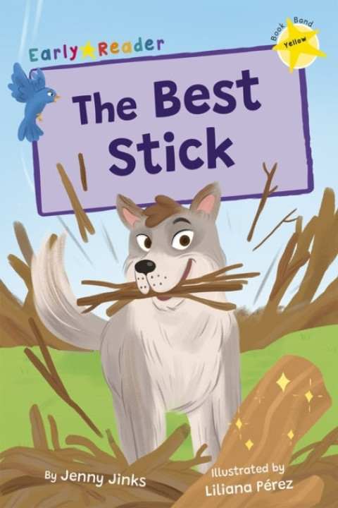 Omslag: The Best Stick Yellow Early Reader