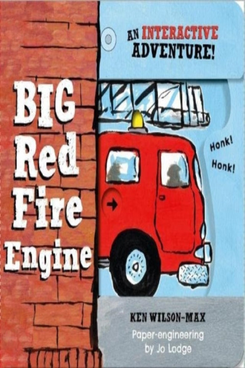 Omslag: The Big Red Fire Engine