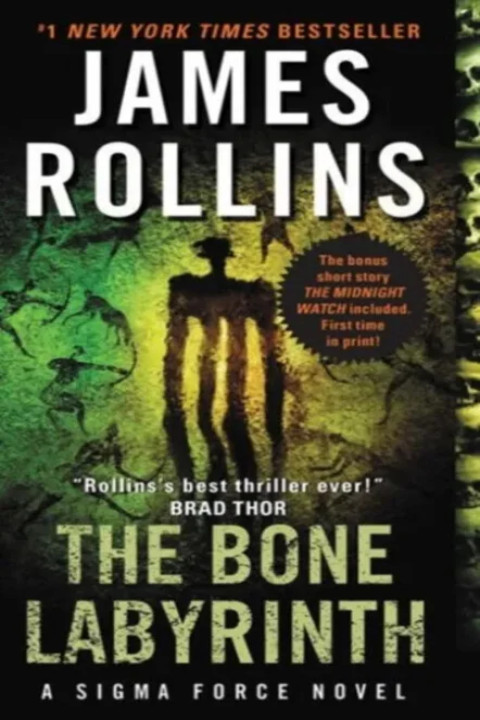 Omslag: The Bone Labyrinth - A Sigma Force Novel