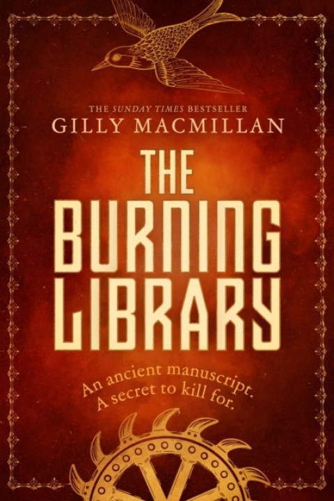 Omslag: The Burning Library