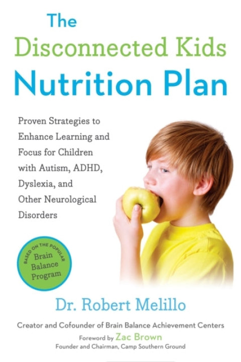 Omslag: The Disconnected Kids Nutrition Plan