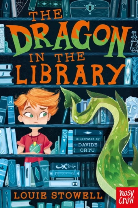Omslag: The Dragon In The Library