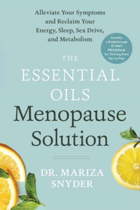 Omslag: The Essential Oils Menopause Solution