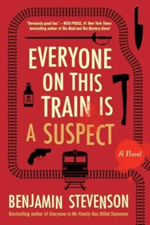 Omslag: The Everyone on This Train Is a Suspect - A Novel