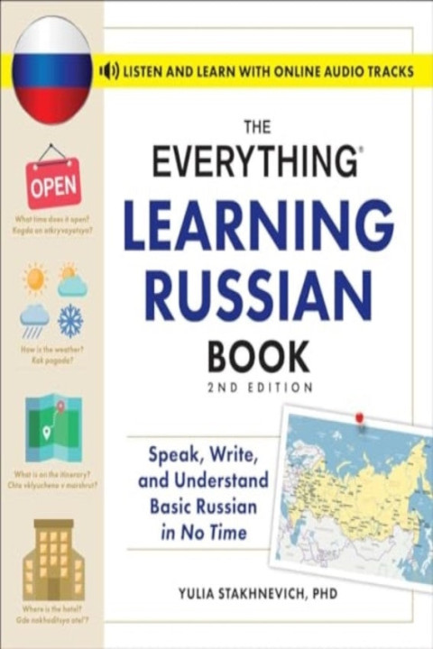 Omslag: The Everything Learning Russian Book 2nd Editionspeak Writ