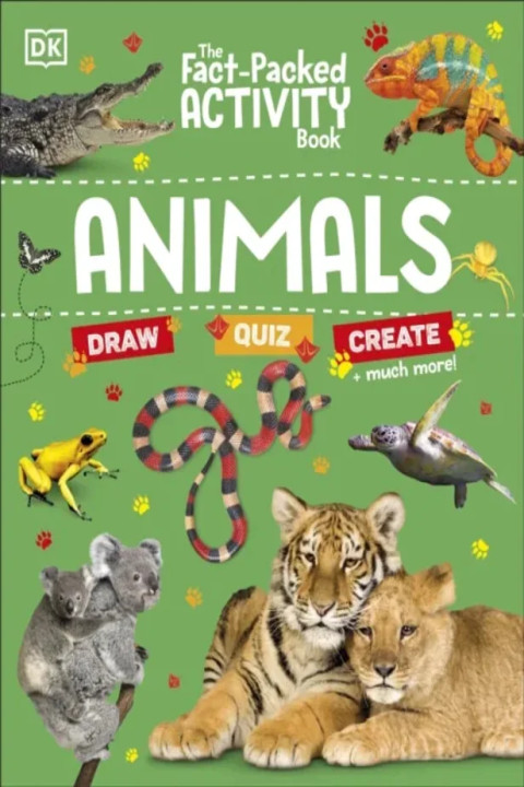 Omslag: The Fact-Packed Activity Book: Animals