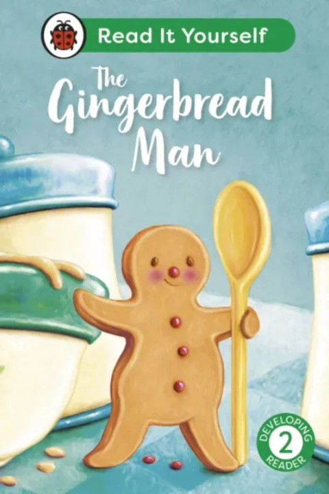 Omslag: The Gingerbread Man: Read It Yourself - Level 2 Developing Reader