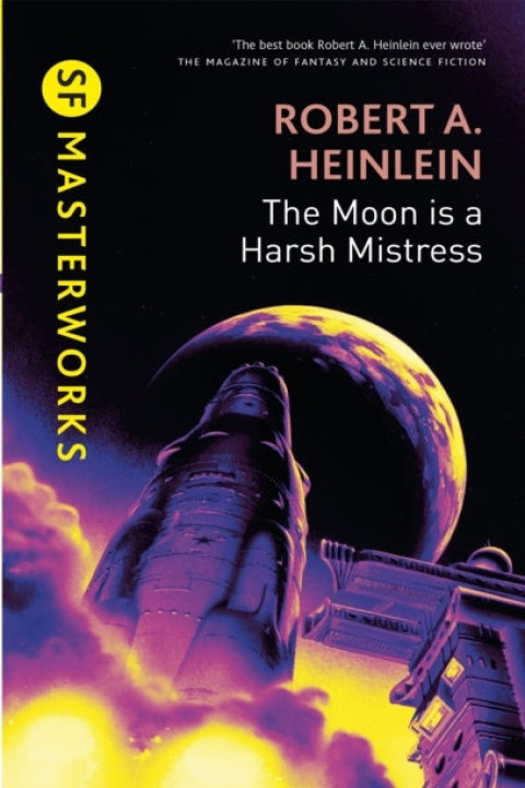 Omslag: The Moon is a Harsh Mistress