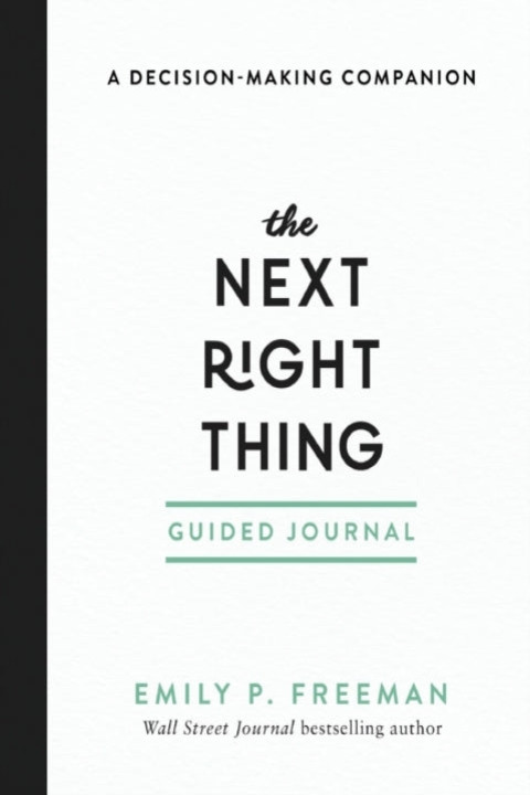 Omslag: The Next Right Thing Guided Journal - a Decision - making Comp
