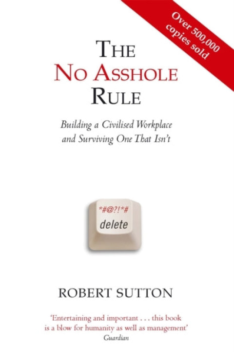 Omslag: The No Asshole Rule