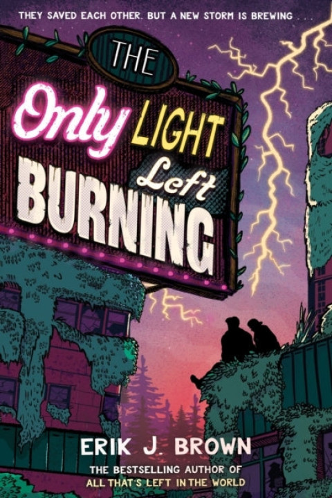 Omslag: The Only Light Left Burning