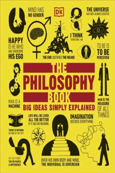 Omslag: The Philosophy Book - Big Ideas Simply Explained