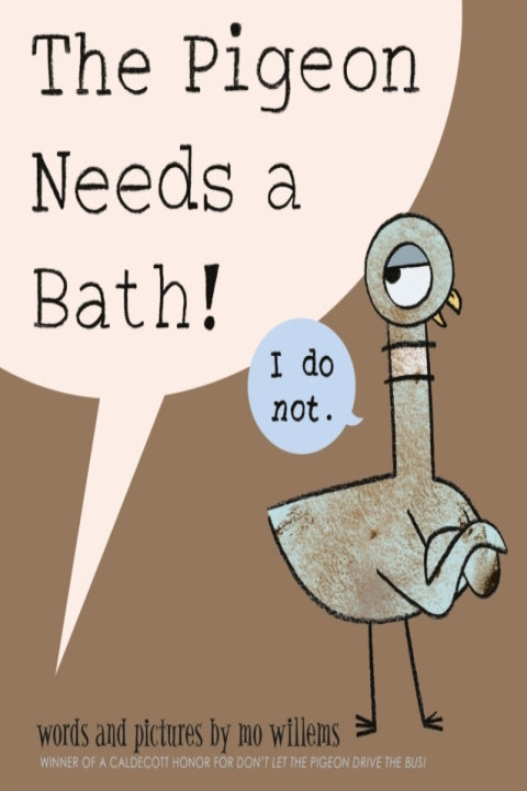Omslag: The Pigeon Needs a Bath