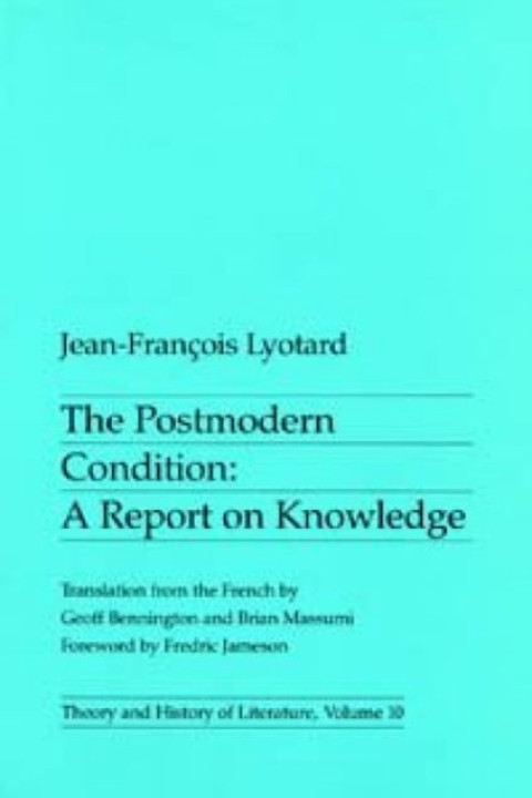 Omslag: The Postmodern Condition