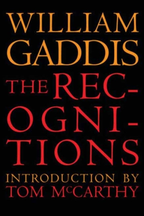 Omslag: The Recognitions