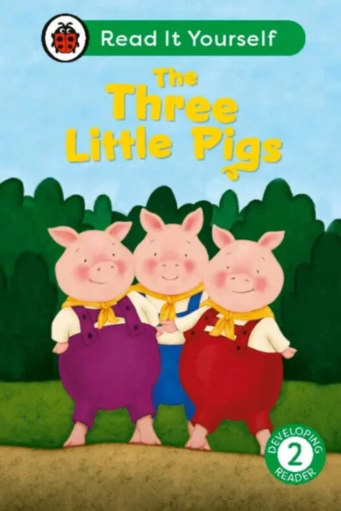 Omslag: The Three Little Pigs: Read It Yourself - Level 2 Developing Reader