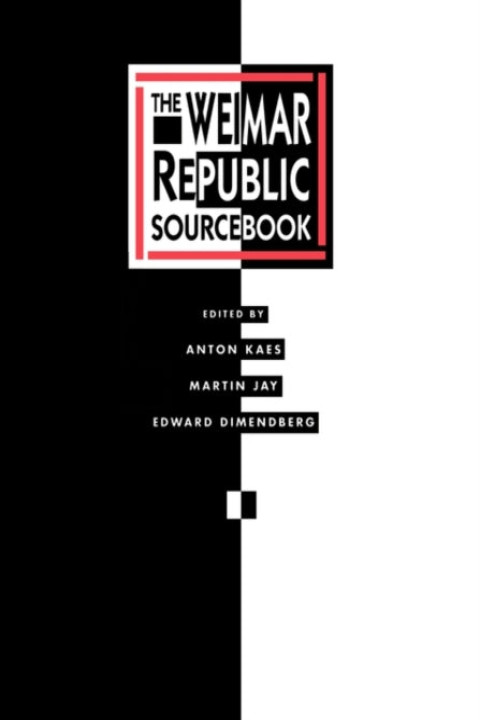 Omslag: The Weimar Republic Sourcebook