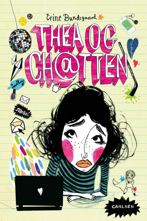 Omslag: Thea og chatten
