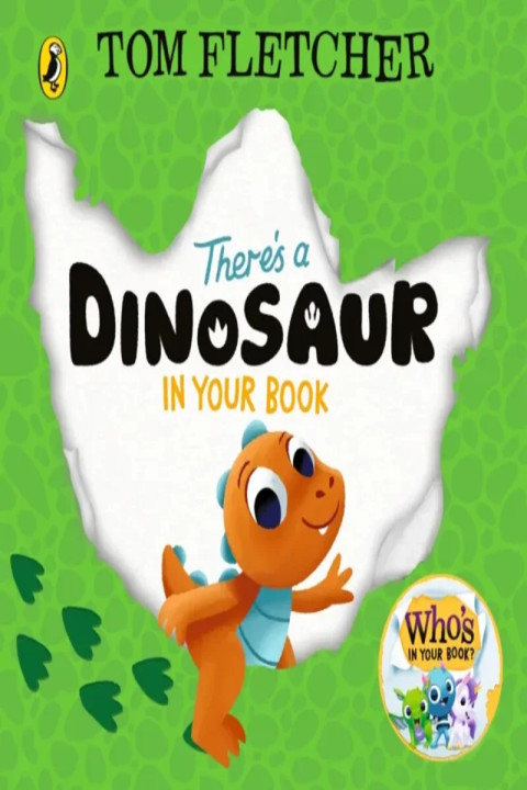 Omslag: There's a Dinosaur in Your Book