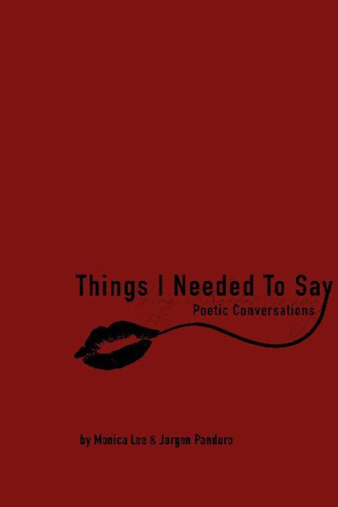 Omslag: Things I Needed To Say
