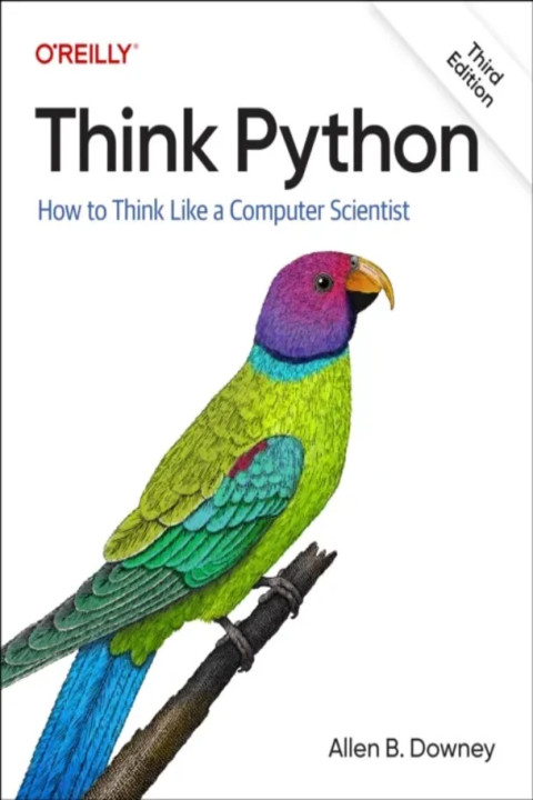 Omslag: Think Python 3e - How To Think Like a Computer Scientist