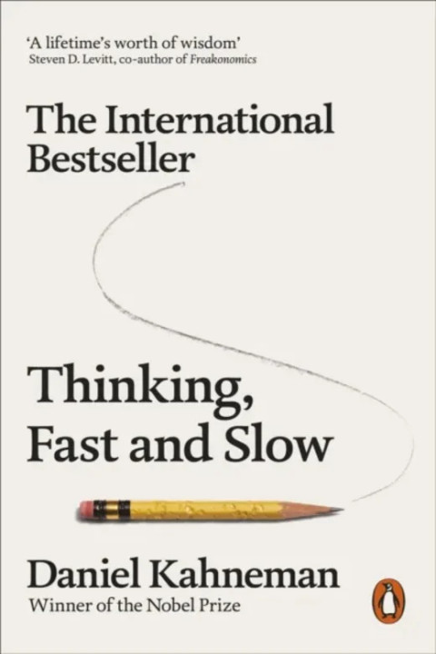 Omslag: Thinking, Fast and Slow
