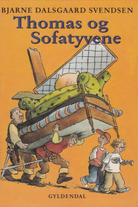 Omslag: Thomas og sofatyvene