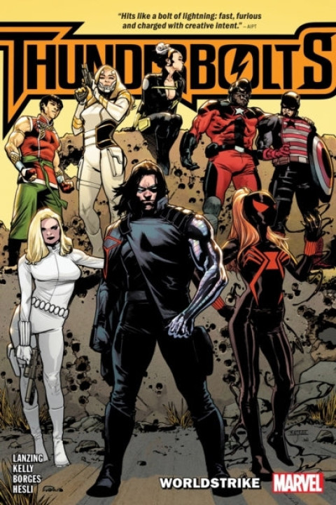 Omslag: Thunderbolts: Worldstrike