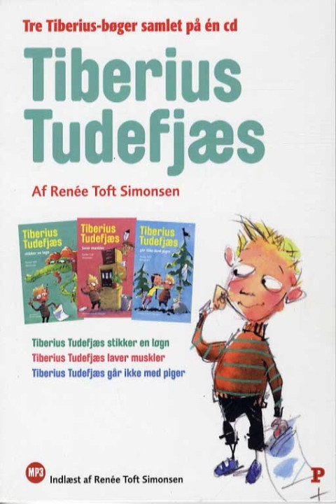 Omslag: Tiberius Tudefjæs - lydbog