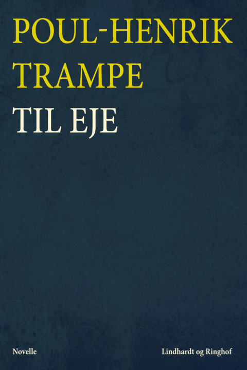 Omslag: Til eje