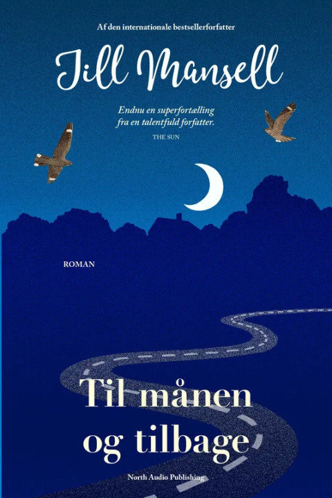 Omslag: Til månen og tilbage