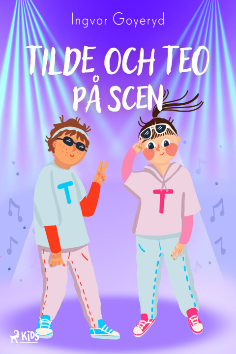 Omslag: Tilde och Teo på scen