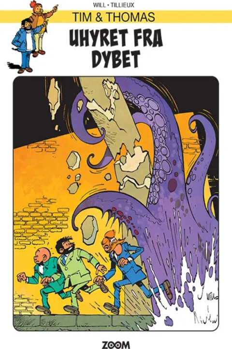Omslag: Tim & Thomas: Uhyret fra dybet