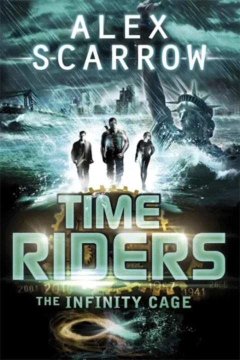 Omslag: TimeRiders: The Infinity Cage (book 9)