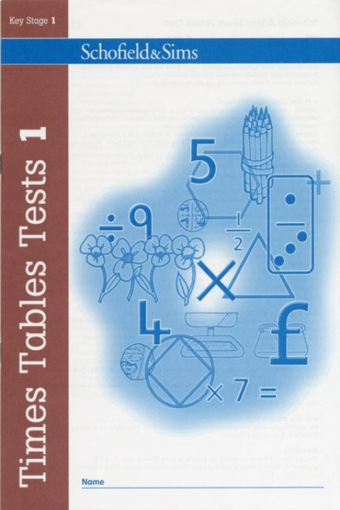 Omslag: Times Tables Tests Book 1