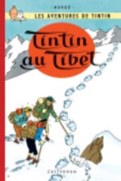 Omslag: Tintin Au Tibet