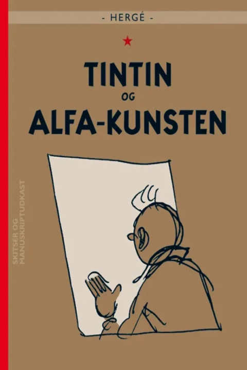 Omslag: Tintin og Alfa-kunsten - softcover