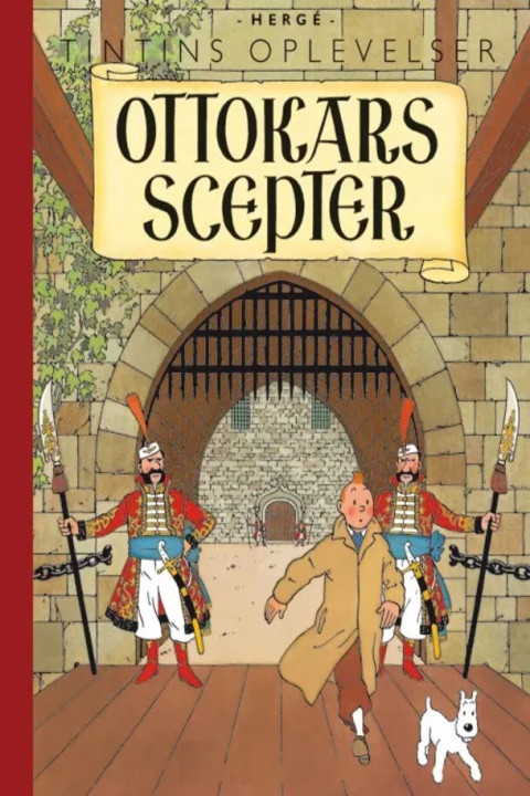 Omslag: Tintin: Ottokars Scepter - retroudgave