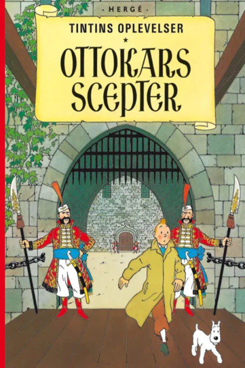Omslag: Tintin: Ottokars scepter - softcover