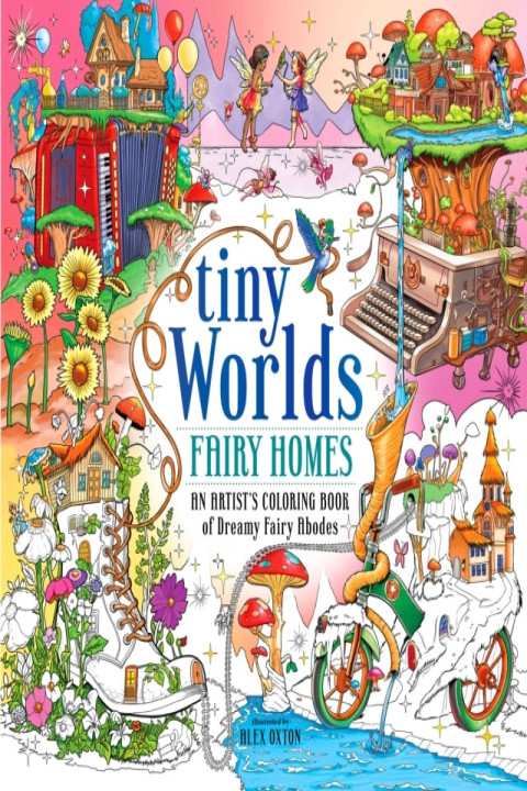 Omslag: Tiny Worlds Fairy Homes