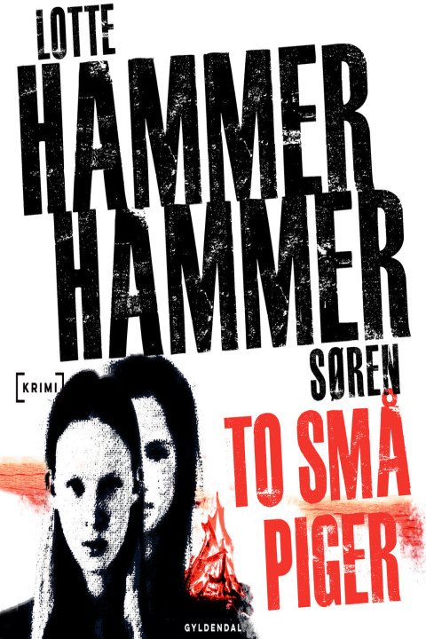 Omslag: To små piger