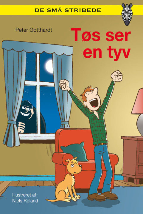 Omslag: Tøs ser en tyv