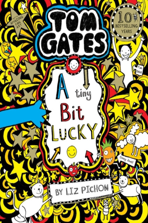Omslag: Tom Gates: a Tiny Bit Lucky