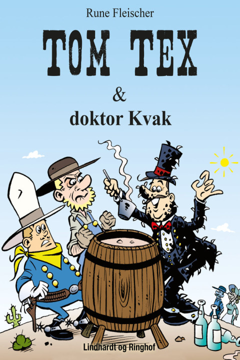 Omslag: Tom Tex og Doktor Kvak