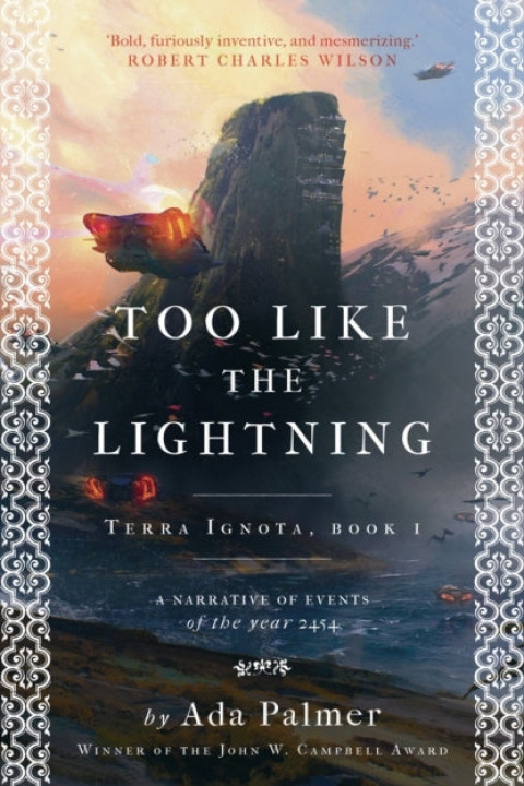 Omslag: Too Like the Lightning