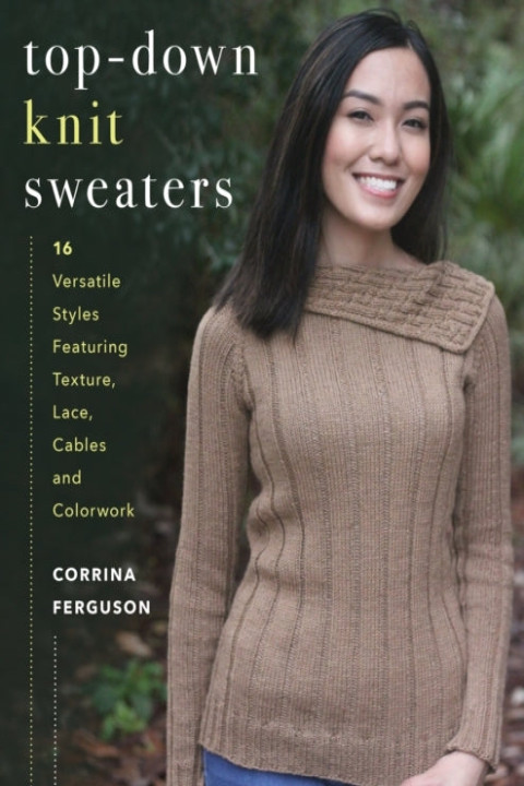 Omslag: Top-down Knit Sweaters Versatile Styles Featuring Texture