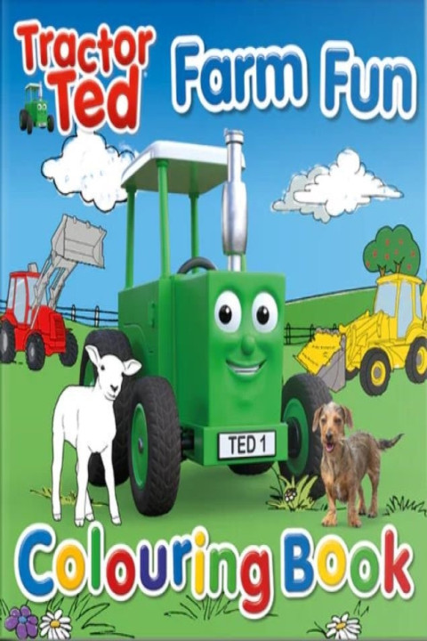 Omslag: Tractor Ted Farm Fun Colouring Book