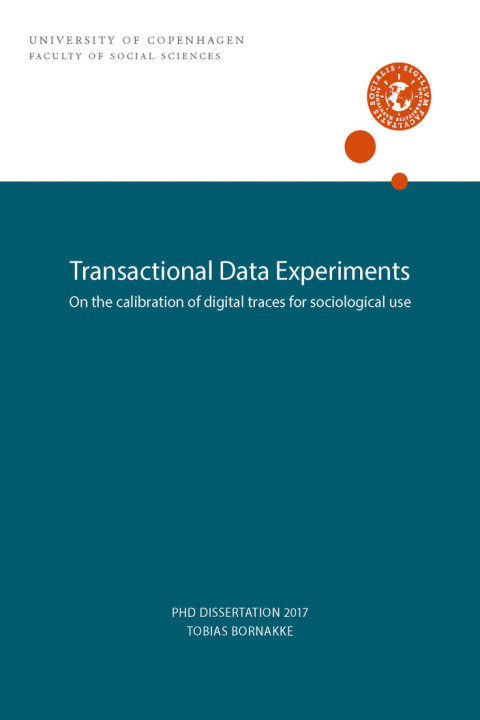 Omslag: Transactional data experiments