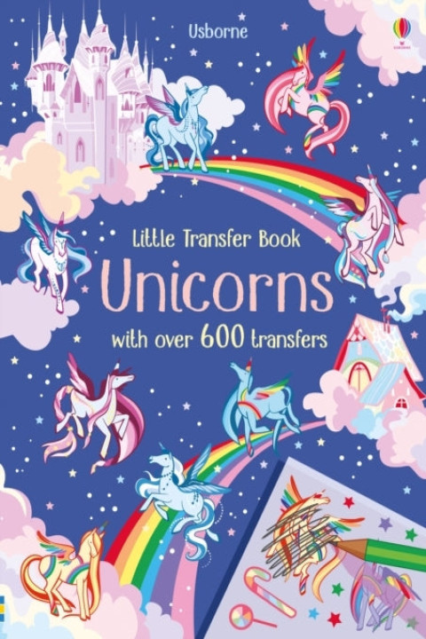 Omslag: Transfer Activity Book Unicorns