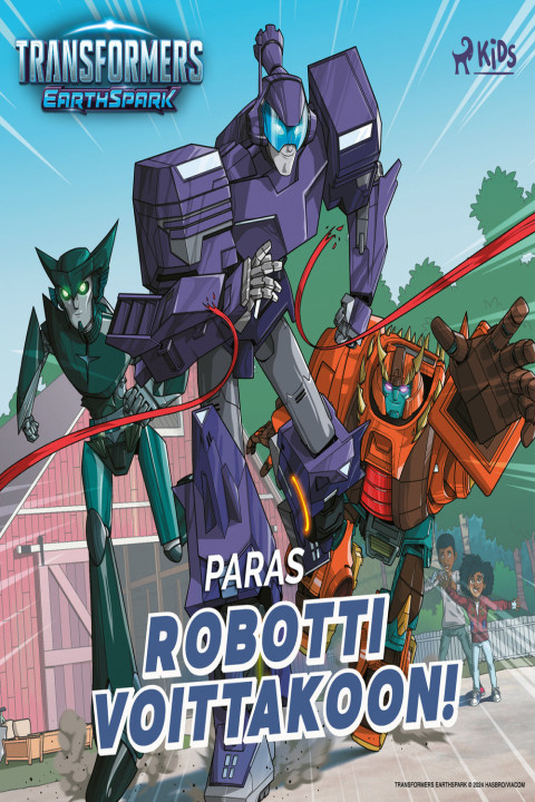 Omslag: Transformers - Â Paras robotti voittakoon!